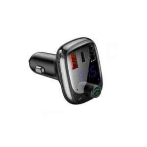 Baseus FM Transmitter 2xUSB+USB-C 12/24V