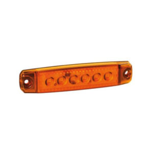 Led tuli 6 ledi, 12/24V, oranz, 96*20*9mm