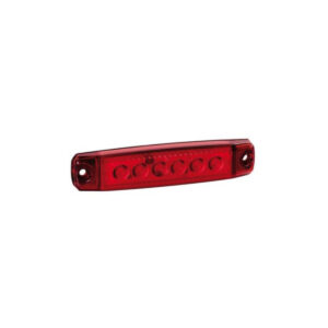 Led tuli 6 ledi,12/24V,punane, 96*20*9mm