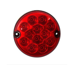 Tagumine ümmargune udutuli 95mm 19 LED