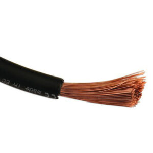 Akujuhe must 25mm2 170amp 10m/rullis