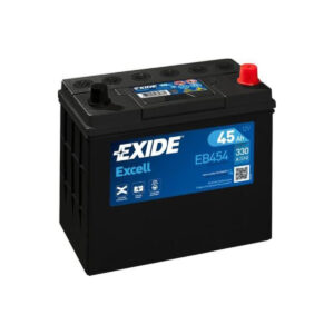 Exide Excell 45Ah 330A 237x127x227-+