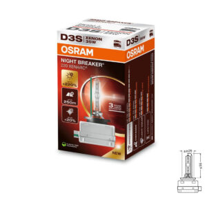 Osram D3S Xenarc Night Breaker Laser +220% 1tk
