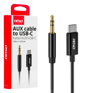 Audio juhe USB-C -AUX mini 1m