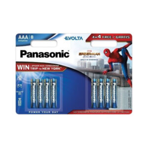 Panasonic patarei AAA(4+4) Evolta
