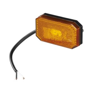 Küljetuli kollane LED 12/24V 80x44mm