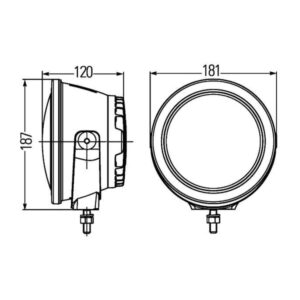 Luminator Comapct LED kaugtuli tükk