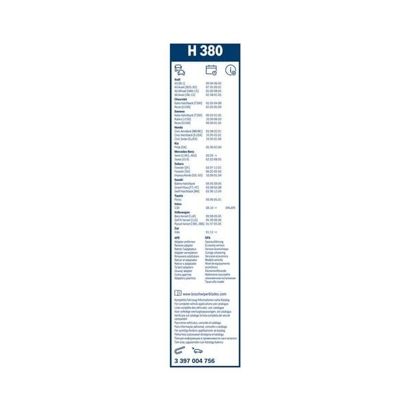 Bosch kojamees H380 380mm - Pilt 6