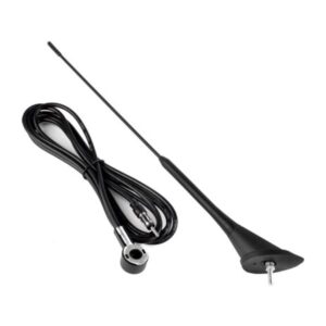 Antenn 40cm, must,3m juhe, M5mm