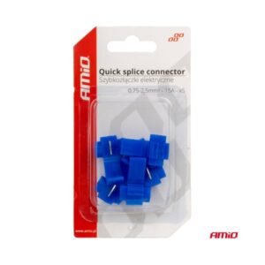 Kiirühendus 0,75-2,5mm2, 15A, 5tk,sinine