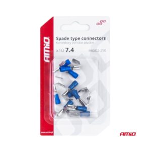 Otsikute komplekt 10 tk, 7,4/6,3mm 1.5-2.5mm2, sinine