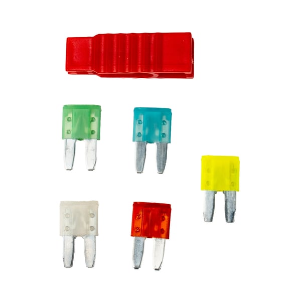 Micro 2 kaitsmed 5tk 10A 15A 20A 25A 30A, näpits
