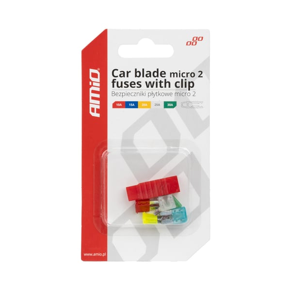 Micro 2 kaitsmed 5tk 10A 15A 20A 25A 30A, näpits - Pilt 2