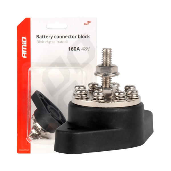 Jaotusplokk siiniriba 8 klemmi max 48V 160A - Pilt 3