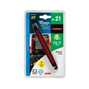 Led tuli 8ledi,12/24V,punane,150*15,6*15