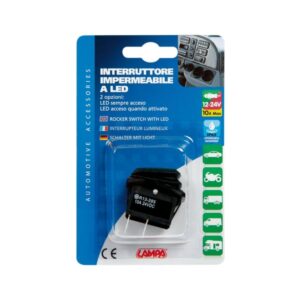 Veekindel Led lüliti,12/24V,roheline