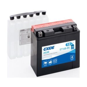 12V 12Ah YT14B-BS AGM 150x70x145+- Exide