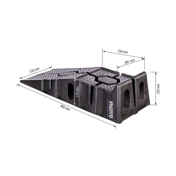 Sõiduki ramp 2,5T 2tk 900x330x220 - Pilt 2