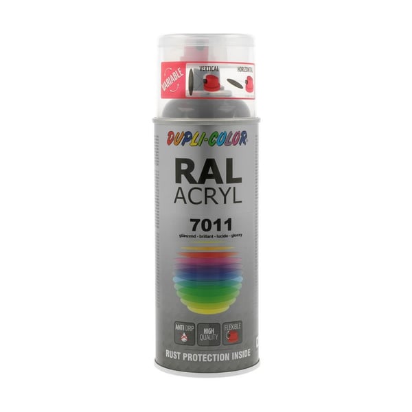RAL7011 läikiv Iron hall 400ml