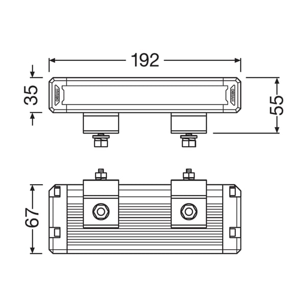 Osram LED lisakaugtuli 12/24V VX180-SP - Pilt 5