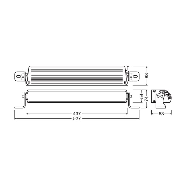 Osram LED lisakaugtuli 12/24V FX500-SP - Pilt 5