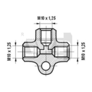 Toruliide T  M10x1,25