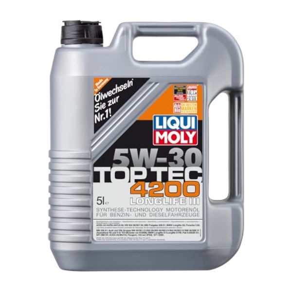 Top Tec 4200 5W30 C3 mootoriõli Liqui Moly 5L - Pilt 2